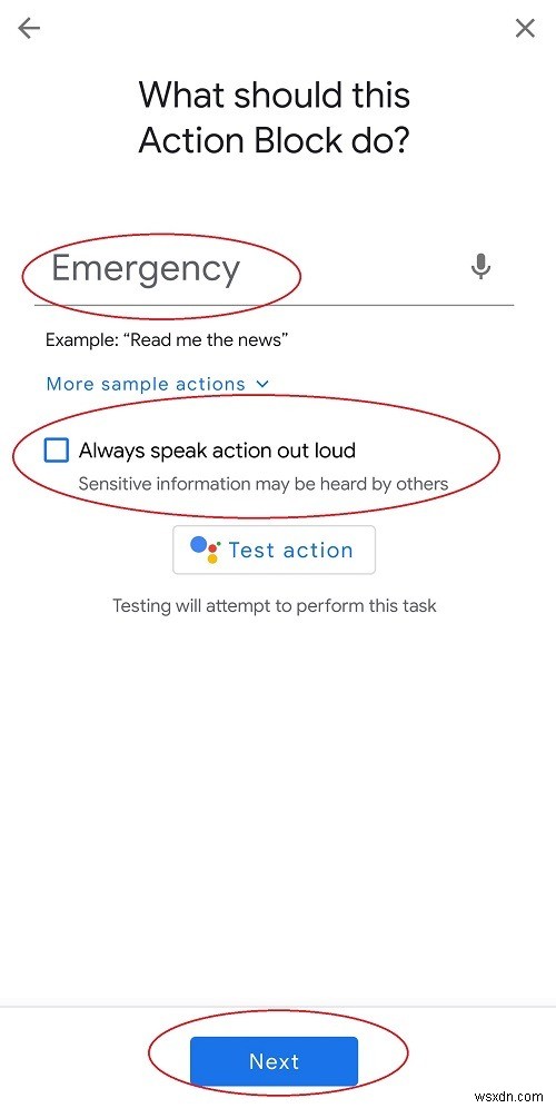 GoogleアシスタントでAndroid緊急ルーチンを作成する方法 