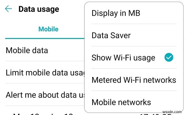 Androidで従量制Wi-Fi接続を設定する方法 