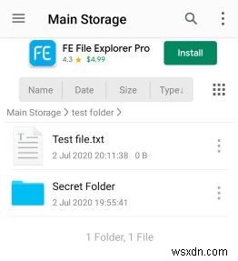 Androidでファイルとフォルダを非表示にする方法 