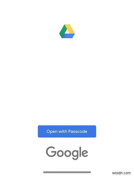 iOSのGoogleドライブアプリにFaceID認証を追加する方法 