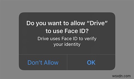 iOSのGoogleドライブアプリにFaceID認証を追加する方法 