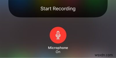 iOSで外部オーディオを使用して画面を記録する方法 