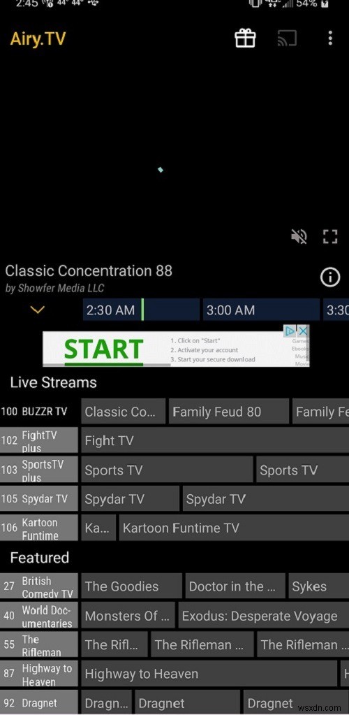 これらの優れたアプリを使用してAndroidでライブTVを視聴する 