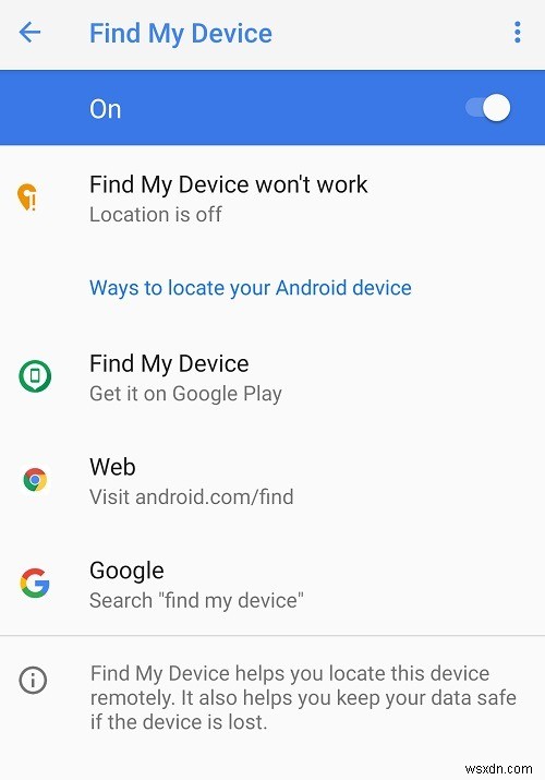 Androidデバイスからロックアウトされないようにする方法 