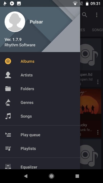 Android用の最高の音楽プレーヤーアプリの10 