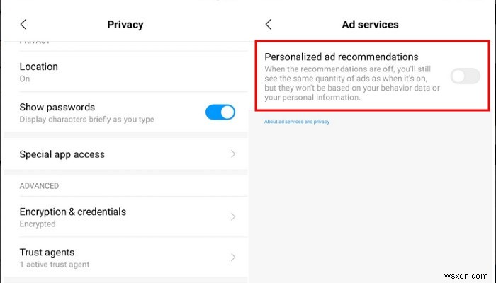 Xiaomi電話から広告を削除する方法 