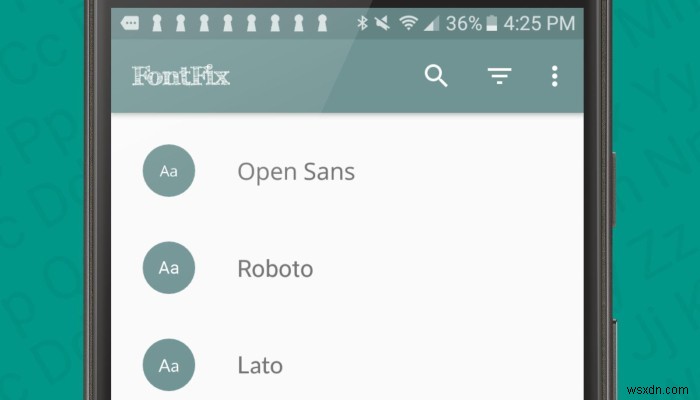 Androidでカスタムフォントを設定する方法 