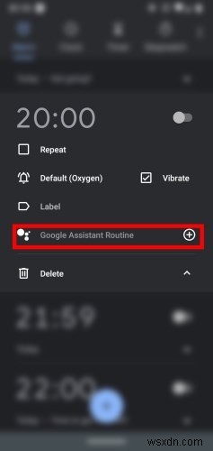 AndroidアラームでGoogleアシスタントを使用する方法 
