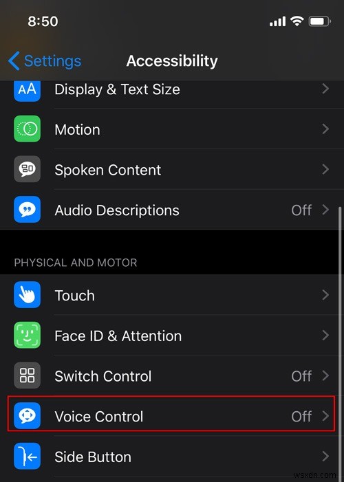 iOS13で音声制御を使用する方法 