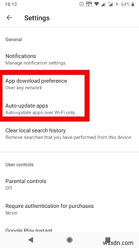 GooglePlayアプリでダウンロード保留中のエラーを修正する方法 