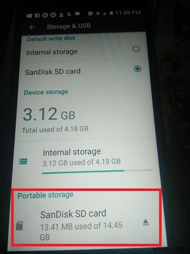 AndroidでSDカードをフォーマットする方法 