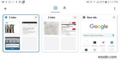 Chromeでタブのグループを作成する方法– Android 