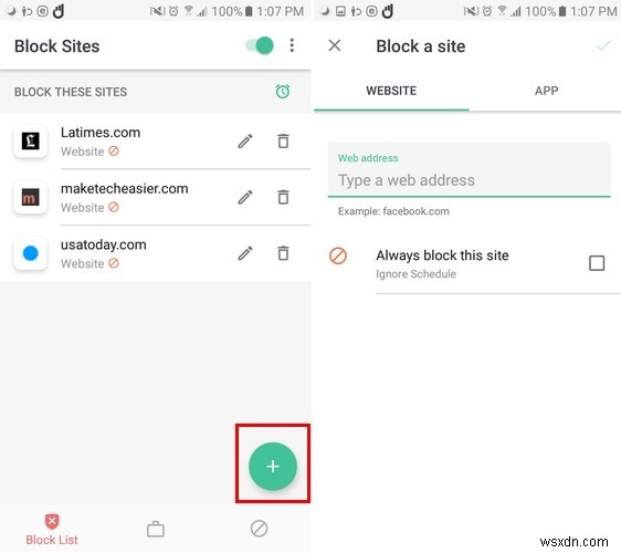 Android携帯でウェブサイトをブロックする方法 