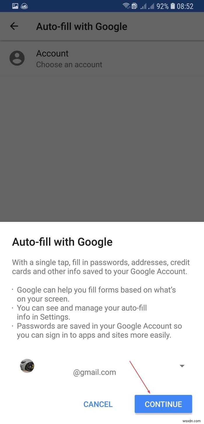 Androidでパスワードを自動入力する方法 