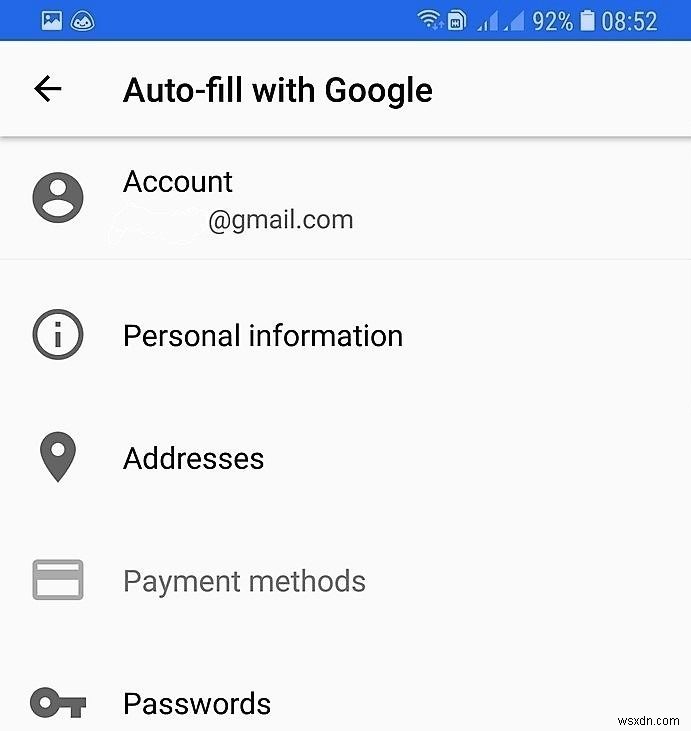 Androidでパスワードを自動入力する方法 