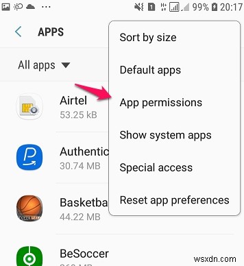 Androidで現在地にアクセスできるアプリを見つける方法 