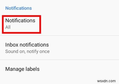 Android用のGmail通知をカスタマイズする方法 