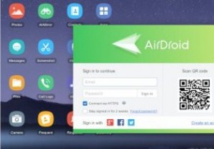 Airdroidを介してAndroidフォンをLinuxに接続する方法 