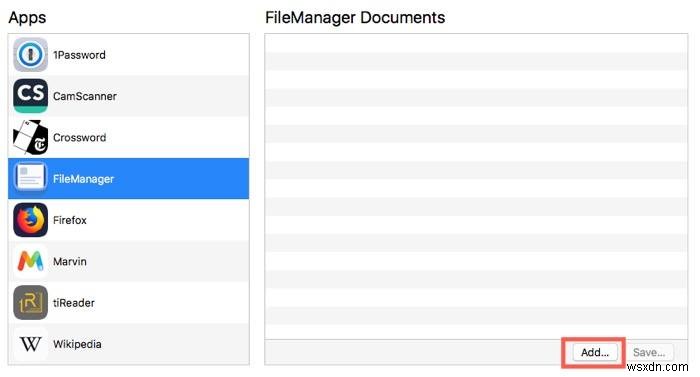 iPhoneとの間でファイルをコピーする方法 