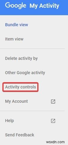 GoogleがAndroidでアプリアクティビティを記録しないようにする方法 