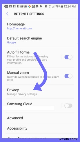 Androidでパスワードを使用してプライベートブラウジングを保護する方法 