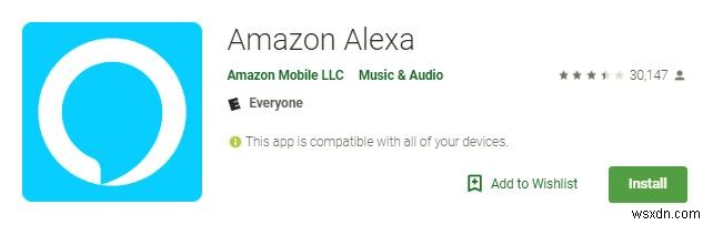 AndroidでAlexaをデフォルトのアシスタントにする方法 