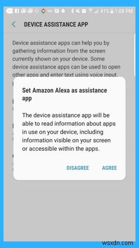 AndroidでAlexaをデフォルトのアシスタントにする方法 
