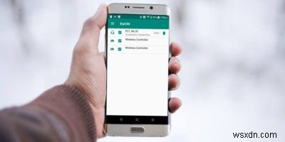 AndroidでペアリングされたBluetoothアクセサリのバッテリー寿命を確認する方法 