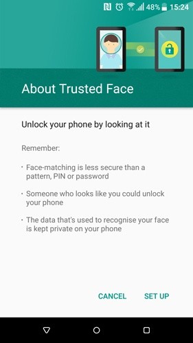 Androidデバイスで顔認証を使用する方法 