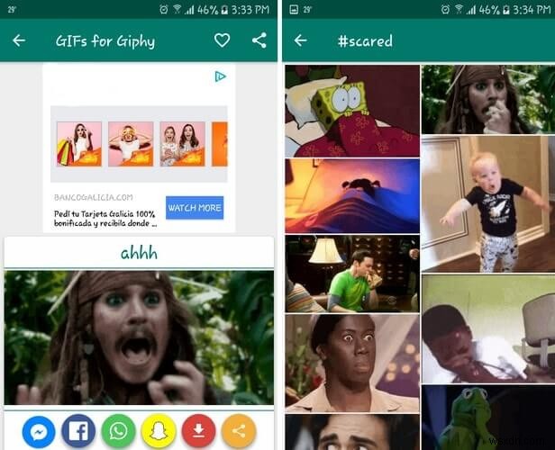 WhatsAppでGIFを作成、検索、送信する方法 