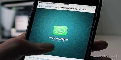 Whatsappでメッセージの送信を取り消す方法 