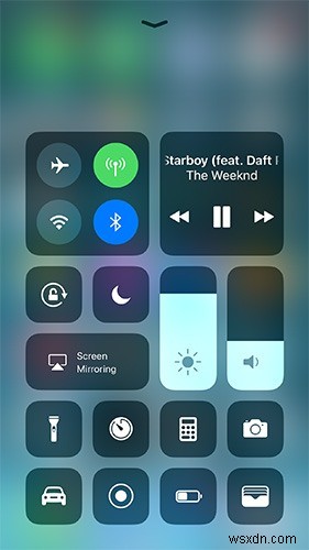 iPhoneでiOS11コントロールセンターをカスタマイズする方法 