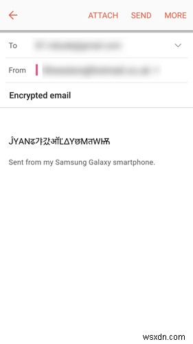 Androidで暗号化されたメールを送信する方法 