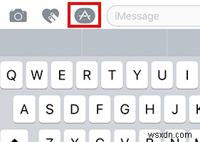 iOS10でiMessageアプリを使用する方法 