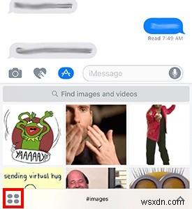 iOS10でiMessageアプリを使用する方法 