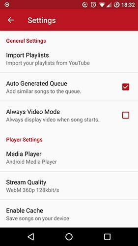AndroidでビデオなしでYouTubeを聞く方法 