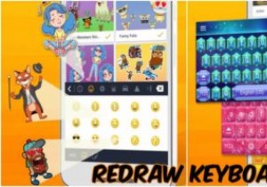 Android用のキーボードの再描画：絵文字、ステッカー、テーマが豊富 