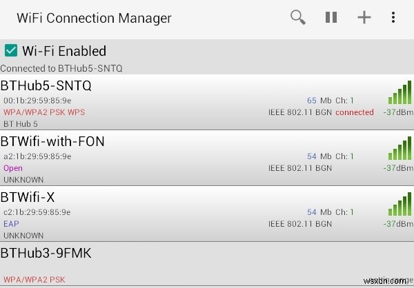 WiFi接続をより適切に管理するための最高のAndroidWiFiマネージャーアプリの4つ 