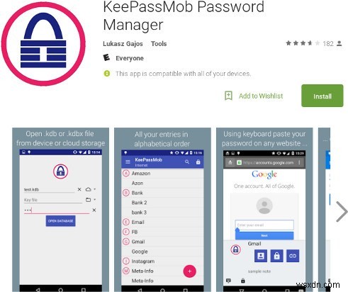 Android用の5つの最高のKeepassコンパニオンアプリ 