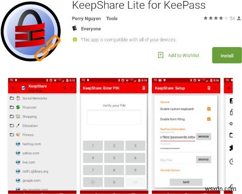 Android用の5つの最高のKeepassコンパニオンアプリ 