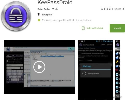 Android用の5つの最高のKeepassコンパニオンアプリ 