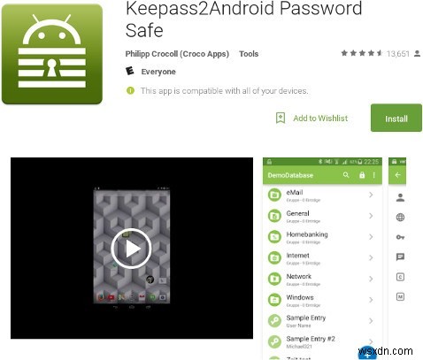 Android用の5つの最高のKeepassコンパニオンアプリ 