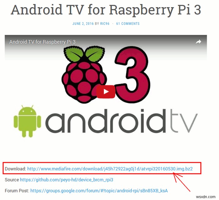 RaspberryPi3にAndroidTVをインストールする方法 