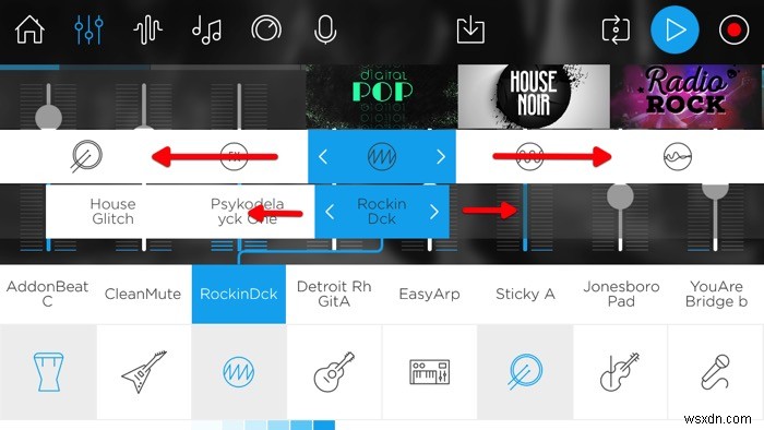 Music Maker Jamを使用して、モバイルデバイスで簡単に音楽を作成できます 