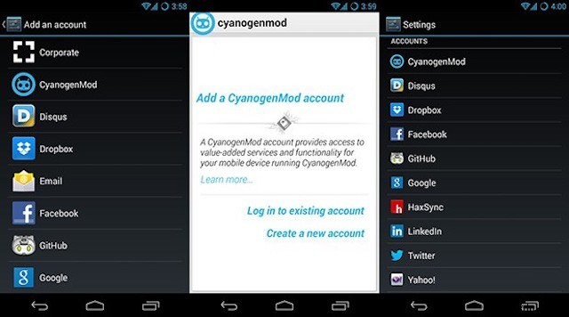 非CyanogenOSユーザー向けのCyanogenAppsパッケージのインストール 