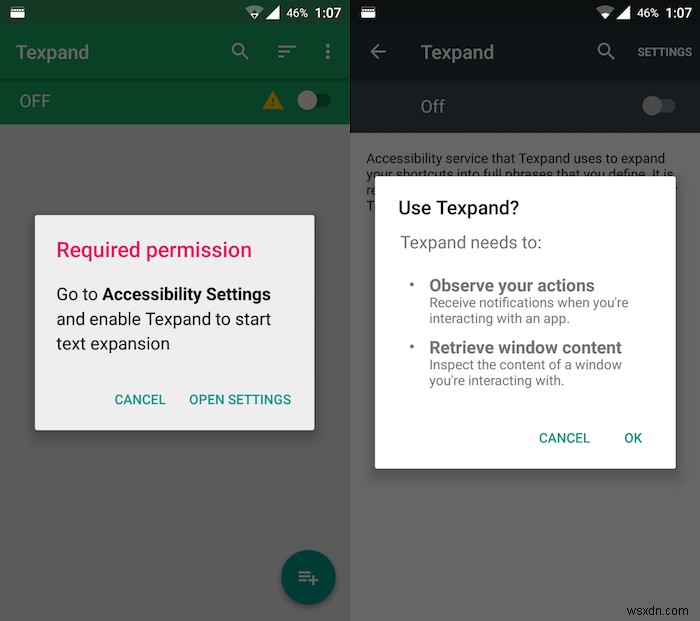 Texpand：Android向けの優れたテキスト拡張アプリ 