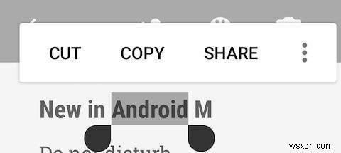 Androidマシュマロ：新機能 