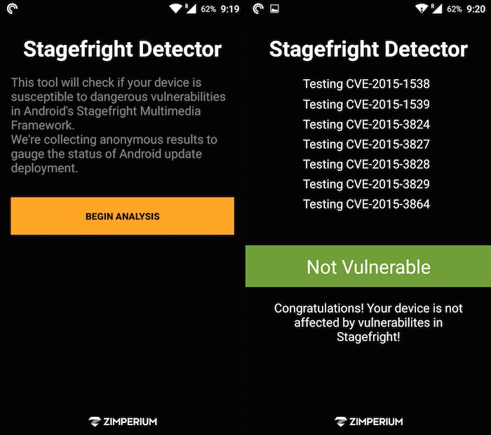 StagefrightエクスプロイトからAndroid携帯を保護する方法 