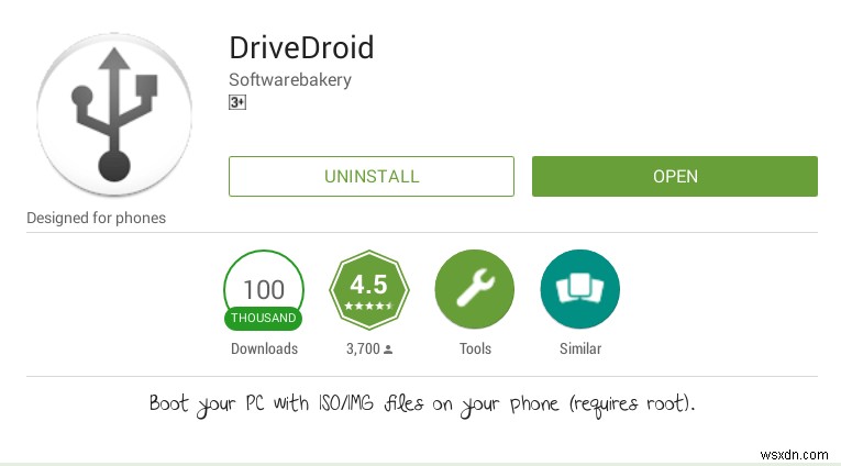 DriveDroidを使用してAndroidから任意のLinuxディストリビューションをインストールする[ルートが必要] 