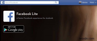 AndroidデバイスでFacebookLiteを使用して、データ使用量とバッテリー寿命を節約します 